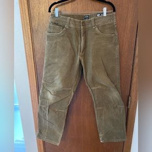 Kuhl Rydr Full Fit Light Brown Teak Hiking Pants Sz 32 X 30